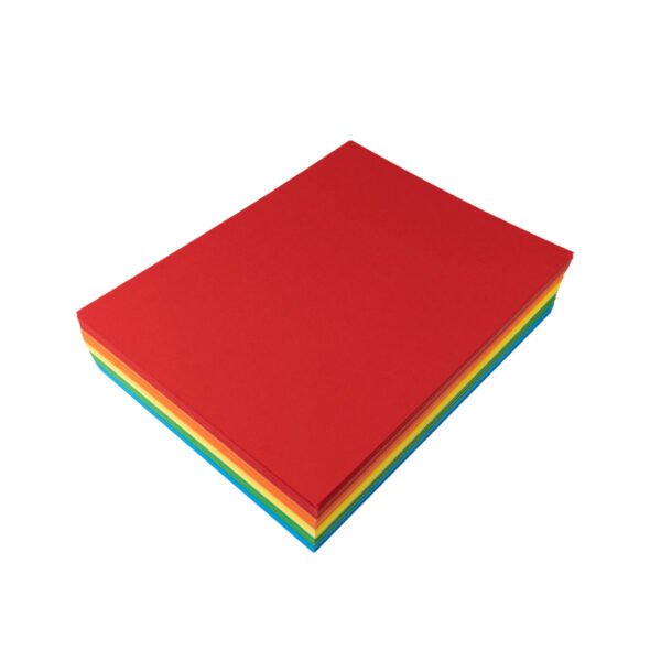 160gsm Coloured Paper A4 (250 sheets) - 5 colours - Image 3
