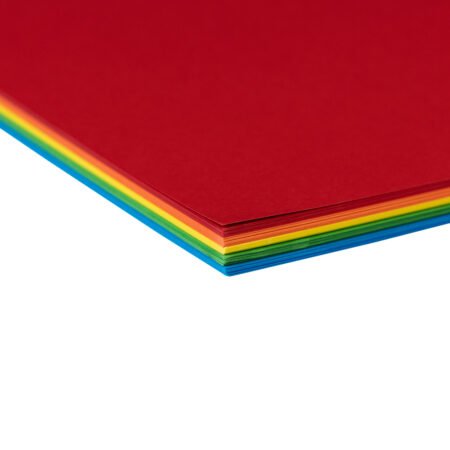 Coloured Card Pack 160gsm A4 (50 sheets) - 5 colours