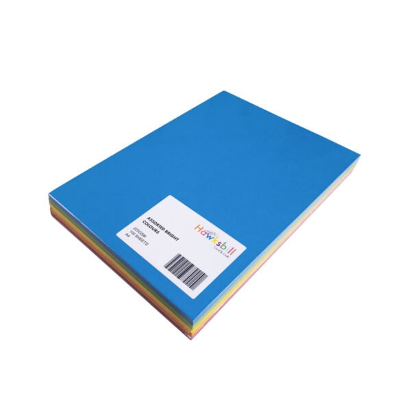 Bright Coloured Card 225gsm A4 (100 sheets) - 5 colours - Image 3