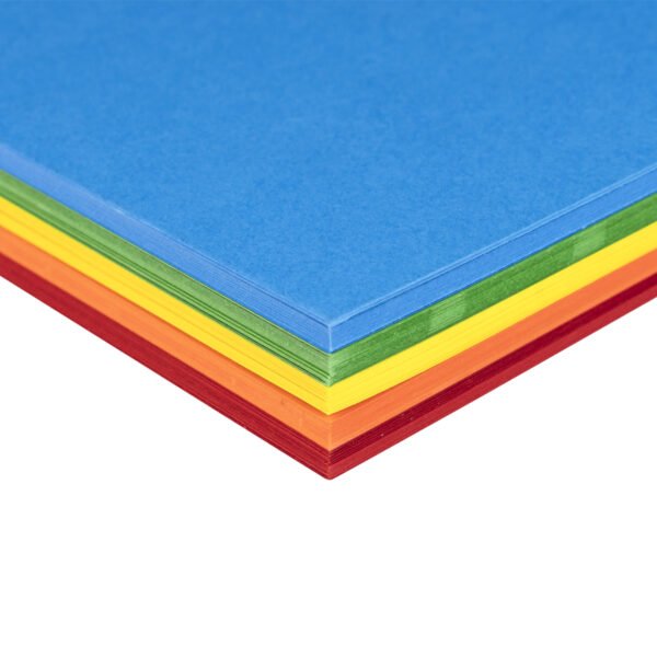 Bright Coloured Card 225gsm A4 (100 sheets) - 5 colours