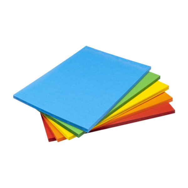Bright Coloured Card 225gsm A4 (100 sheets) - 5 colours - Image 2