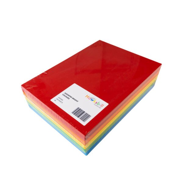 Bright Coloured Card 225gsm A4 (250 sheets) - 5 colours - Image 4