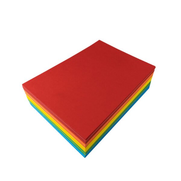 Bright Coloured Card 225gsm A4 (250 sheets) - 5 colours - Image 3