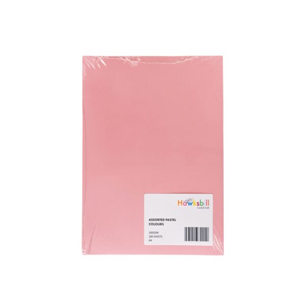 Coloured Paper Pad 160gsm A4 (100 sheets) - 5 colours - Image 5