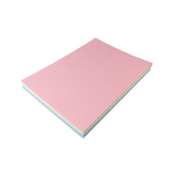 Coloured Paper Pad 160gsm A4 (100 sheets) - 5 colours - Image 3