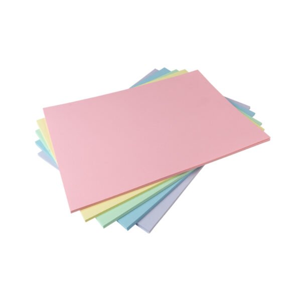 Coloured Paper Pad 160gsm A4 (100 sheets) - 5 colours - Image 2