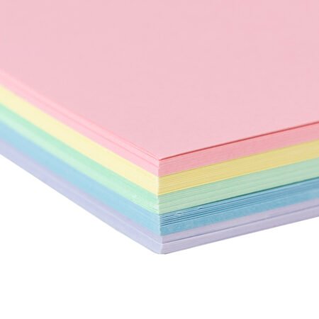 Coloured Paper Pad 160gsm A4 (100 sheets) - 5 colours