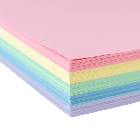 Pastel Paper Pack 160gsm A4 (250 sheets) - 5 colours