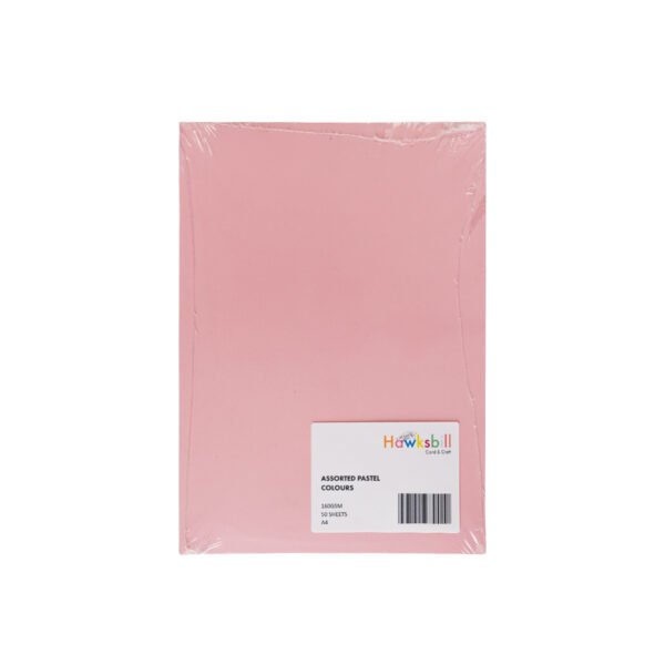 Pastel Paper Pad 160gsm A4 (50 sheets) - 5 colours - Image 5