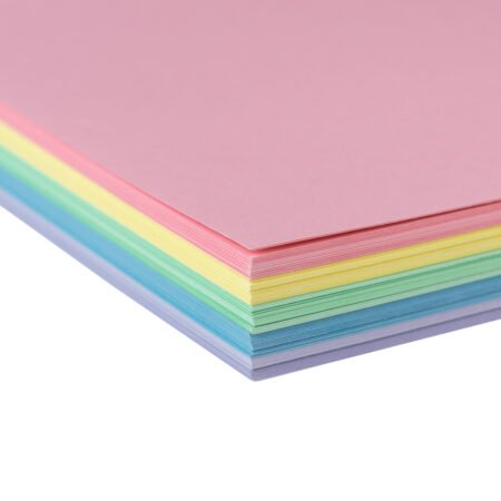 Pastel Coloured Card 225gsm A4 (100 sheets) - 5 colours