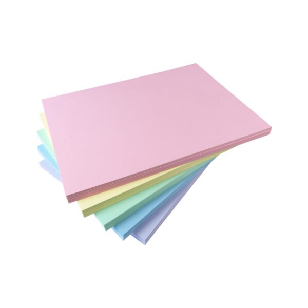 A4 Pastel Card 225gsm (250 sheets) - 5 colours - Image 2
