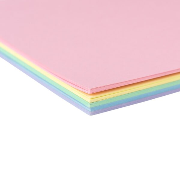 A3 Pastel Card 225gsm (50 sheets) - 5 colours - Image 2