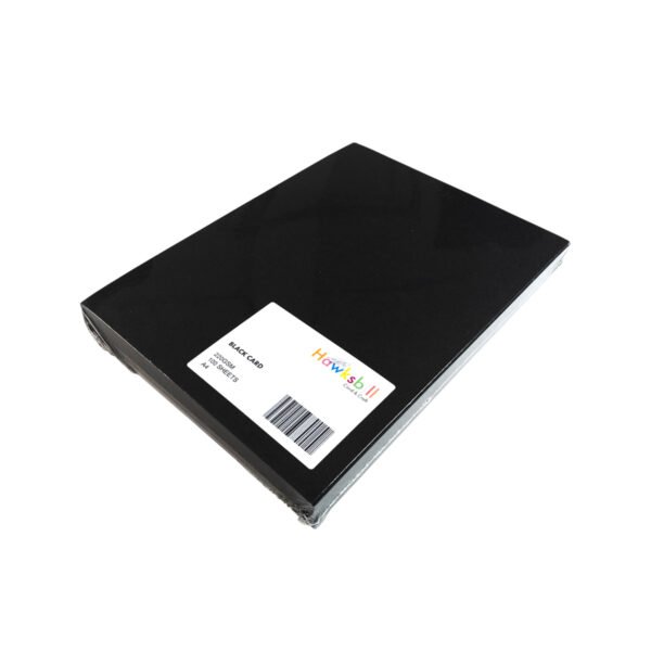 A4 Black Card 220gsm (100 sheets) - Image 3