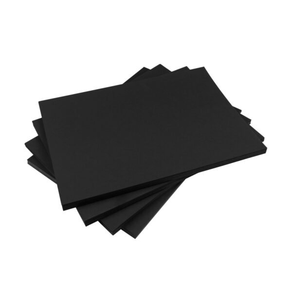 Black Craft Card 270gsm A4 (100 sheets) - Image 4