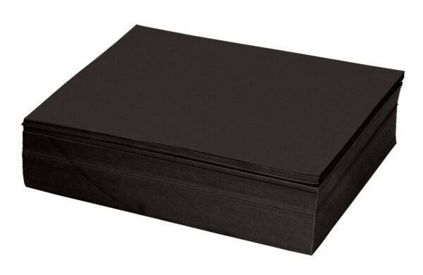 Black Colour A4 Paper - 180gsm (200 sheets)