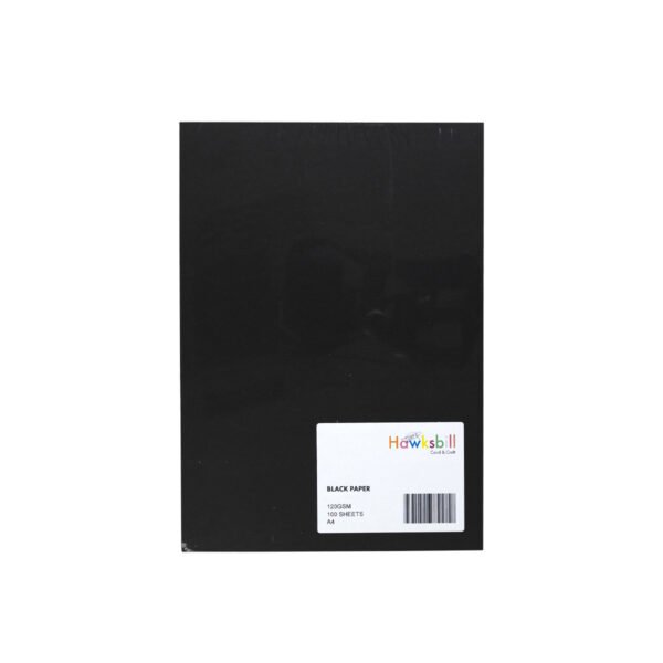 120gsm A4 Paper - Black (100 sheets) - Image 4