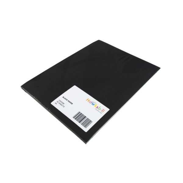 120gsm A4 Paper - Black (50 sheets) - Image 3