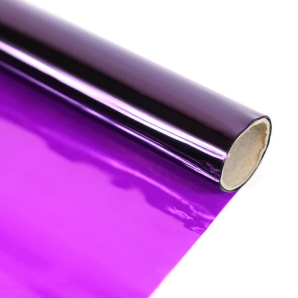 Purple Cellophane Wrap - 70cm x 2m (1 roll)