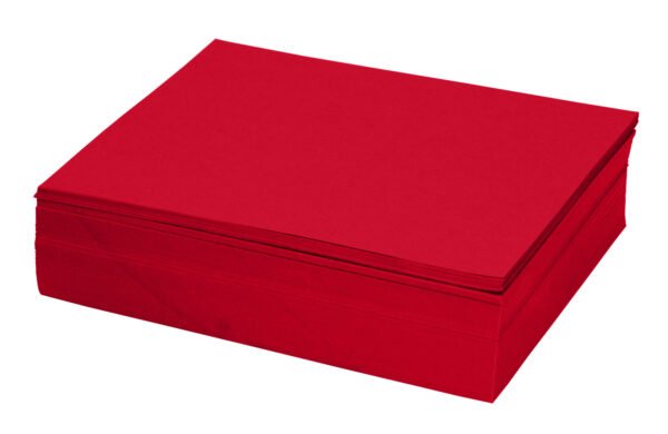 Red A4 Paper - 180gsm (200 sheets)
