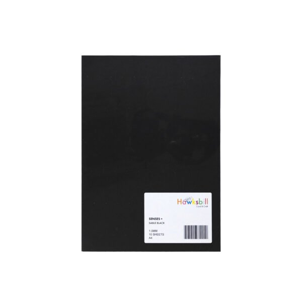 Thick Black Card 1.0mm A4 (10 sheets) - Image 4