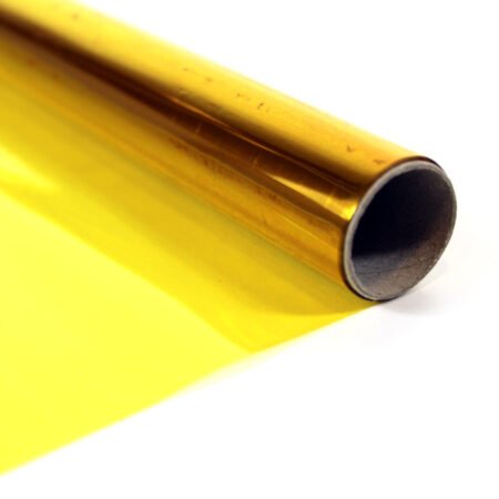 Yellow Cellophane Wrap - 70cm x 2m (1 roll)
