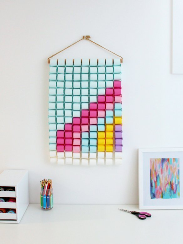 Paper Chain Rainbow Wall Hanging