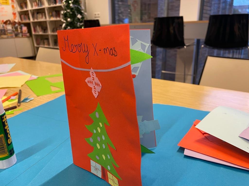 Pop-up Christmas card