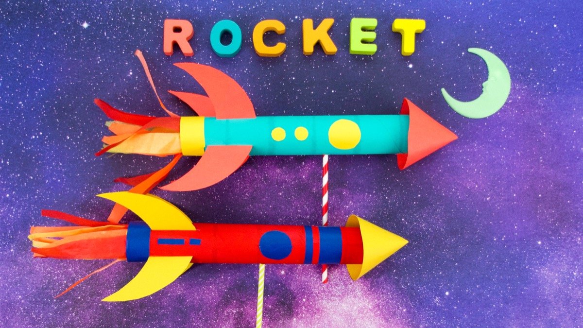 Flying Rocket Ship Craft