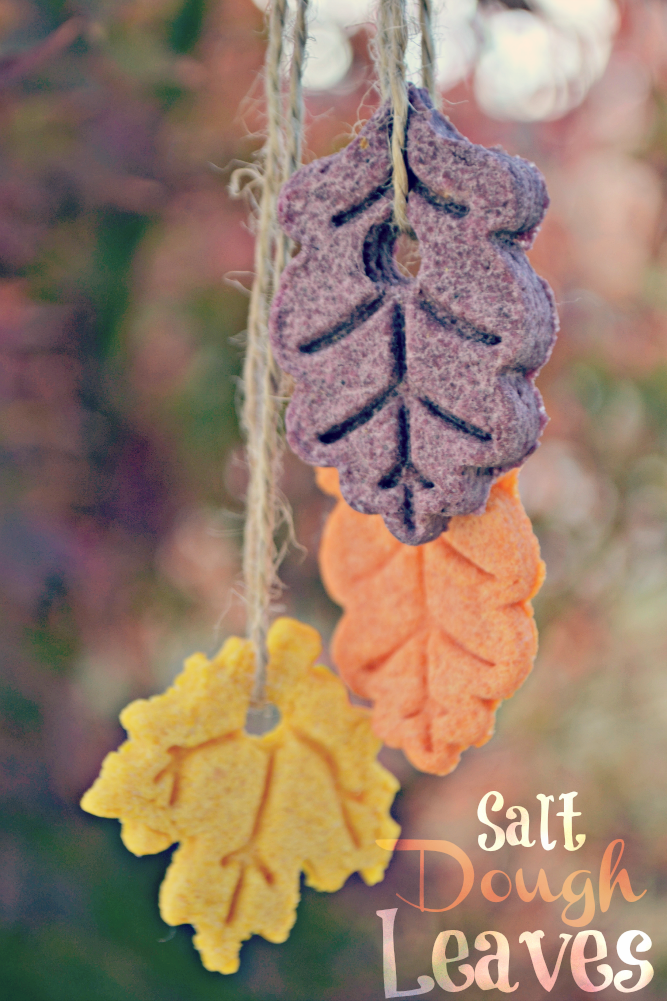 Salt Dough Leaves